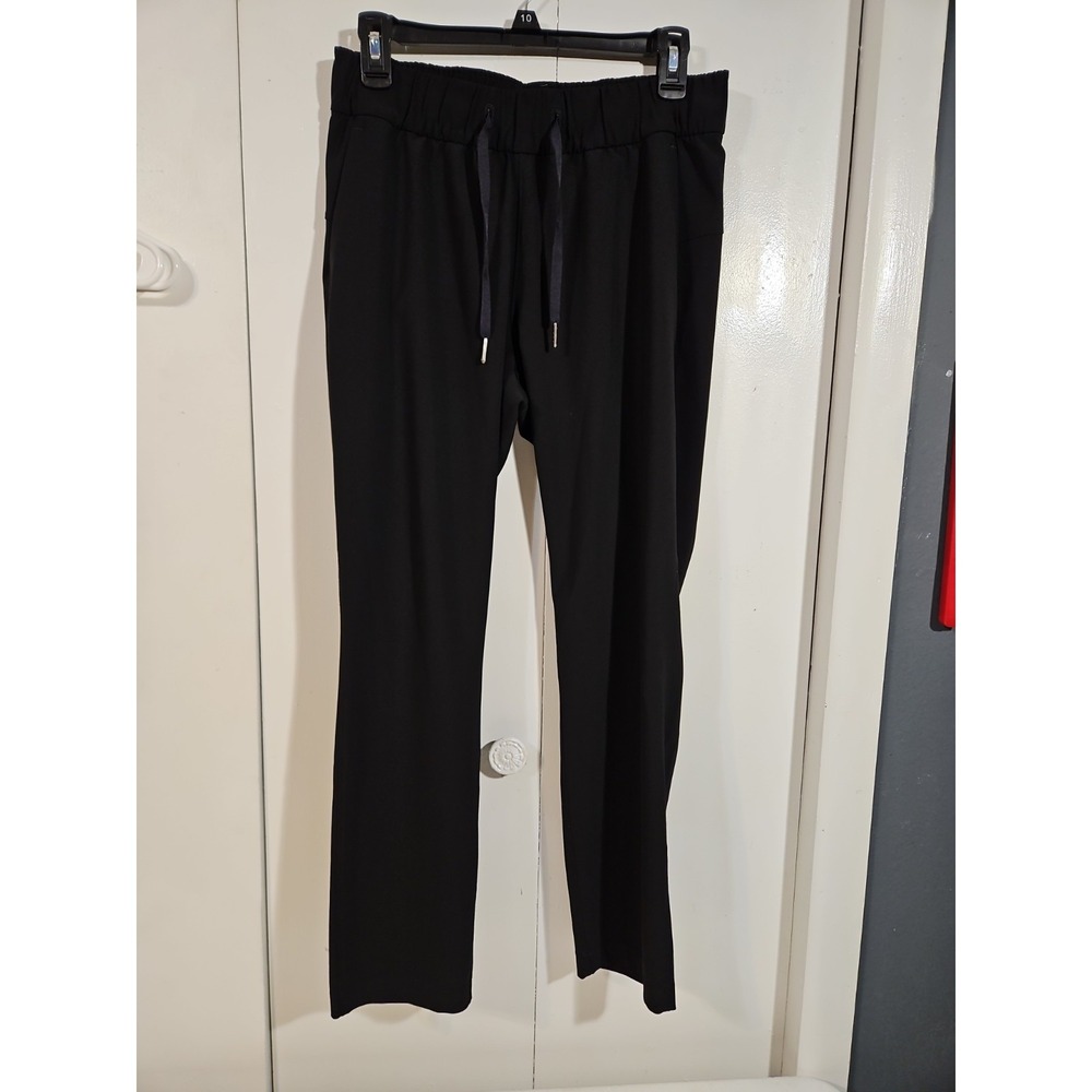 Lululemon‎ On the Fly Pants Womens Pull On Size 6 27" Inseam Black (L87